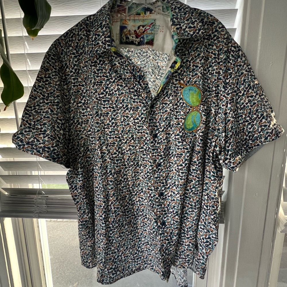 Robert Graham Multicolor Patterned Shirt